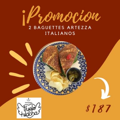 Combo 2 Baguette Italiano