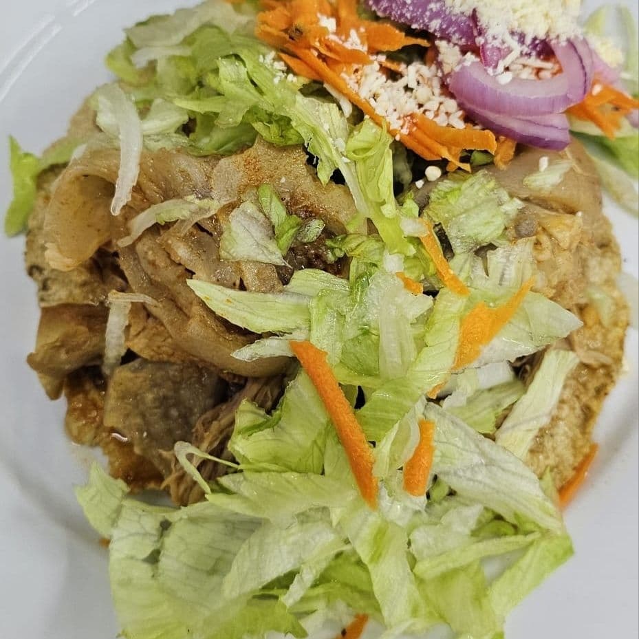 Tostadas de lengua