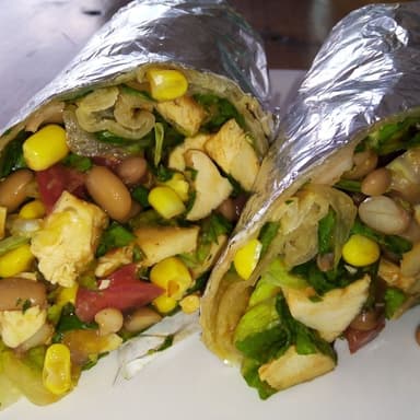 Wrap Santa Fé + Agua del día