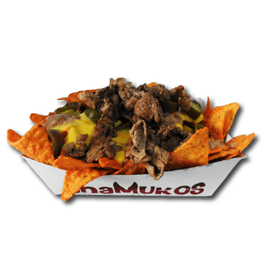 Dorinachos con Bistec