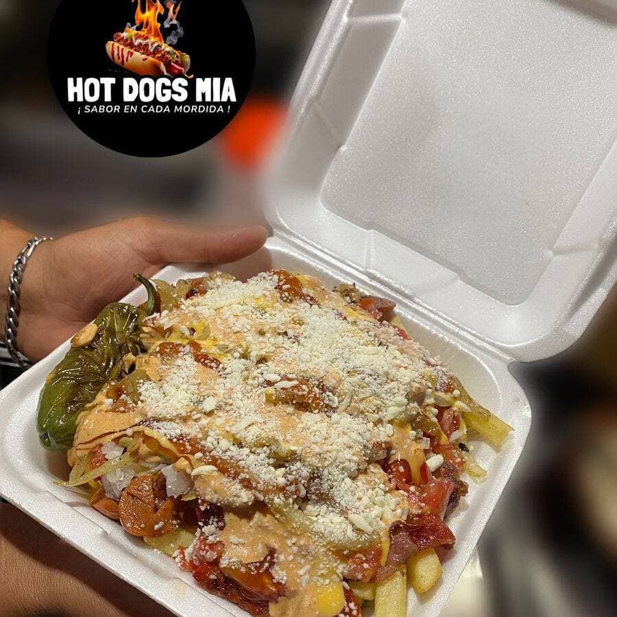 Salchipapas Especiales Grandes
