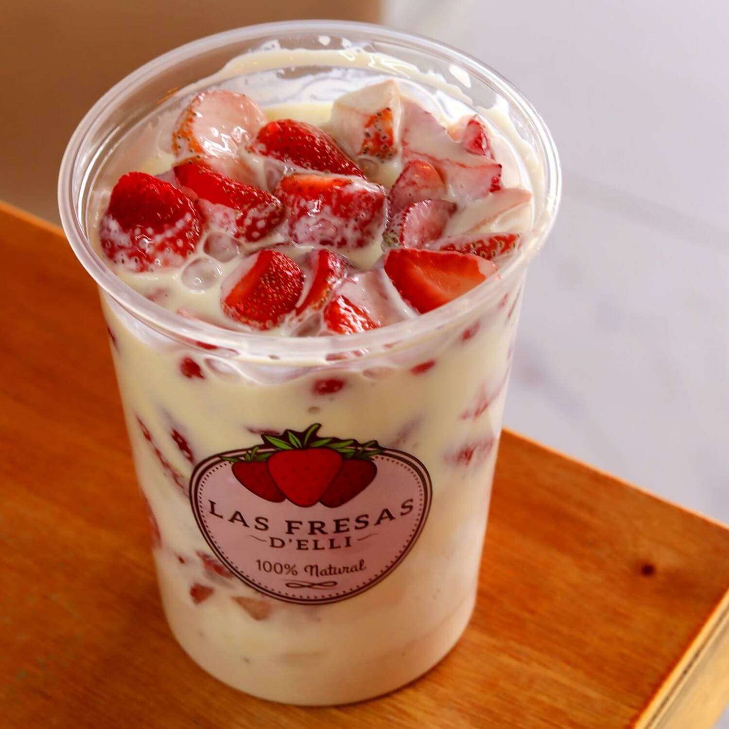 Fresas con Crema - Grandes.