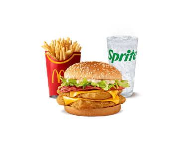 Combo grande Doble McPollo Bacon