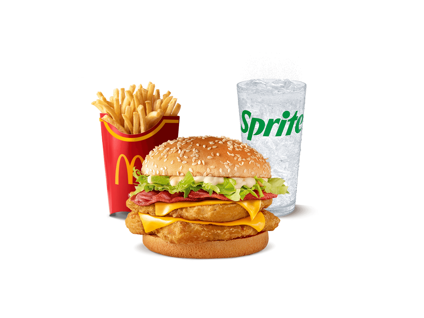 Combo grande Doble McPollo Bacon