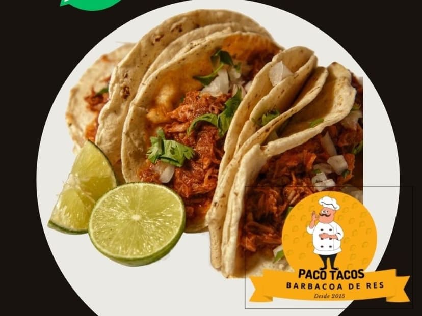 Tacos de Barbacoa Paco Tacos