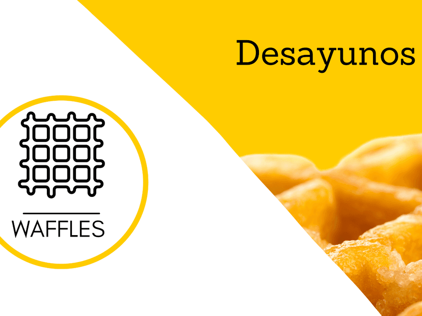 Waffles Desayunos :)