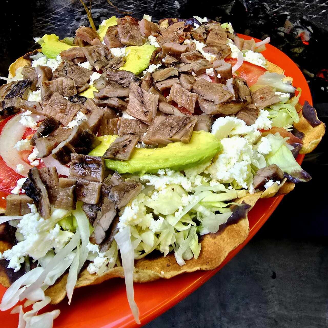 Tostada de Tasajo