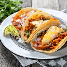 Taco al Pastor con Queso