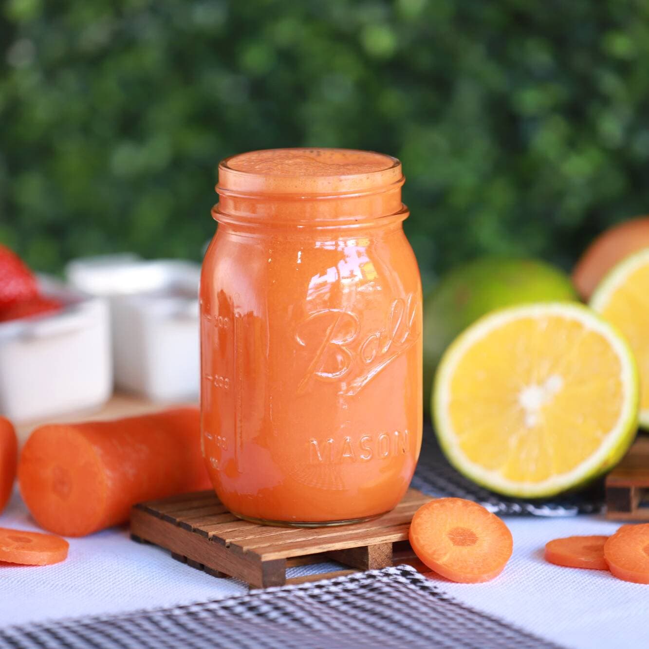 Jugo de Zanahoria con Naranja
