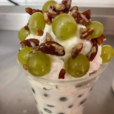 Uvas con Crema