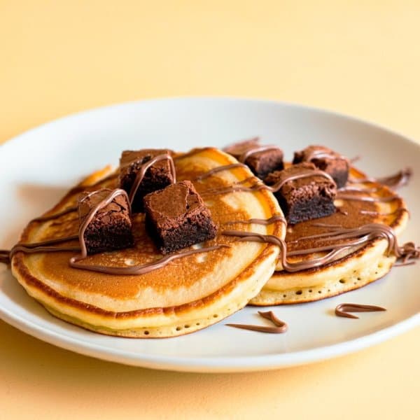 Pancakes Brownie & Nutella