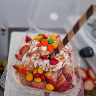 Fresas con Crema