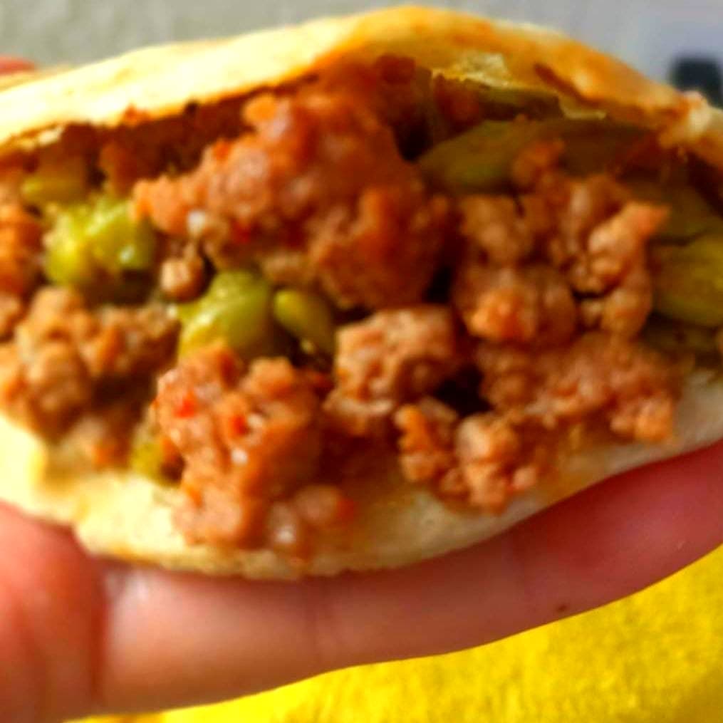 Gordita Carne con Nopales