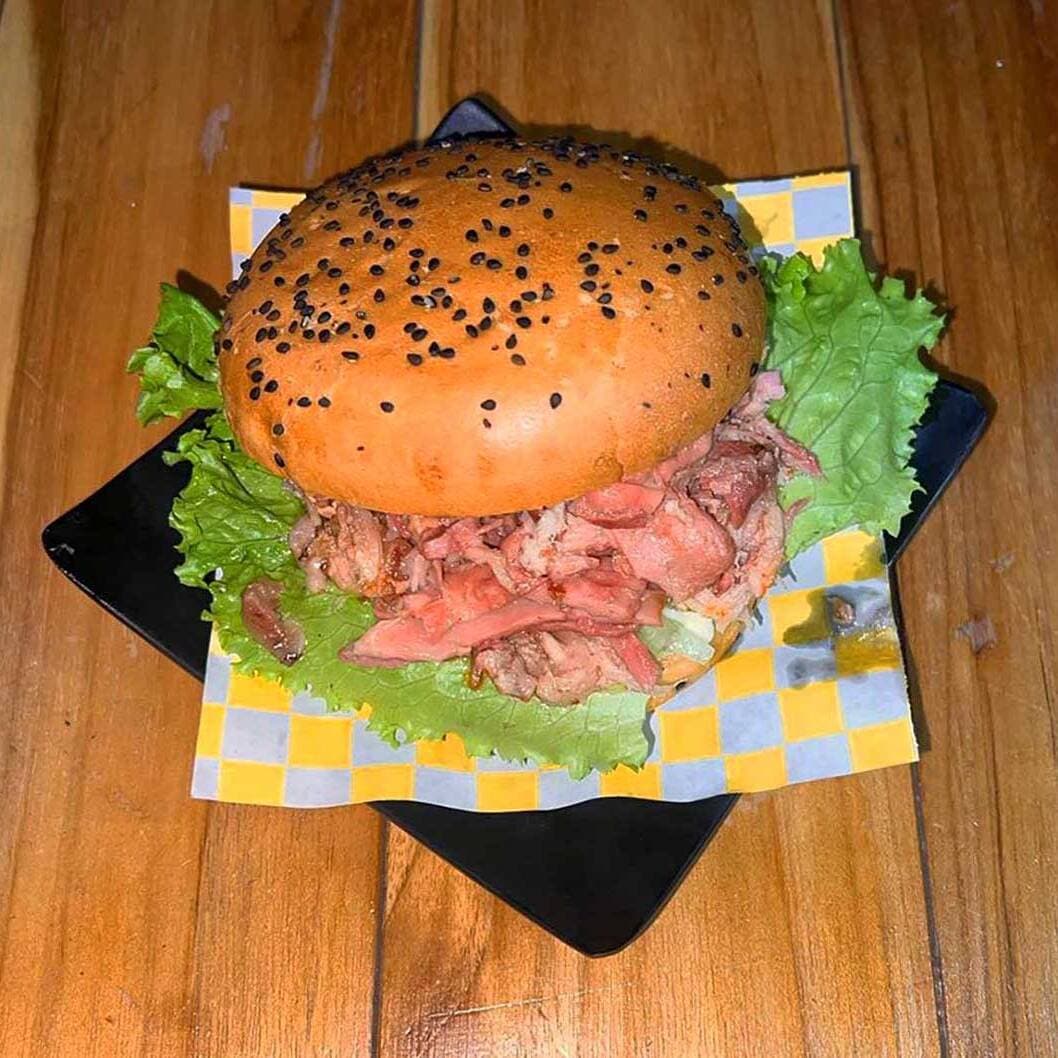 Hamburguesa de Carnitas