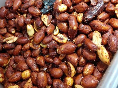 Cacahuate Enchilado con Cascara Ajo