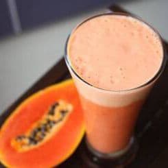Licuado de Papaya