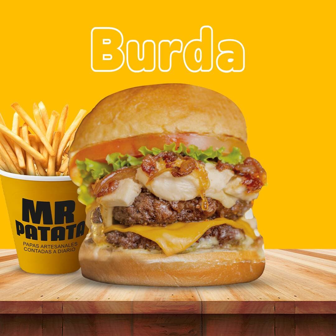 Mr Burda (Incluye Papas)