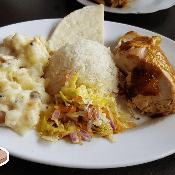almuerzos con pollo