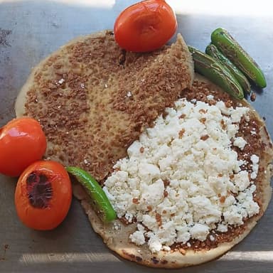 Gordita Doble Queso con Migaja