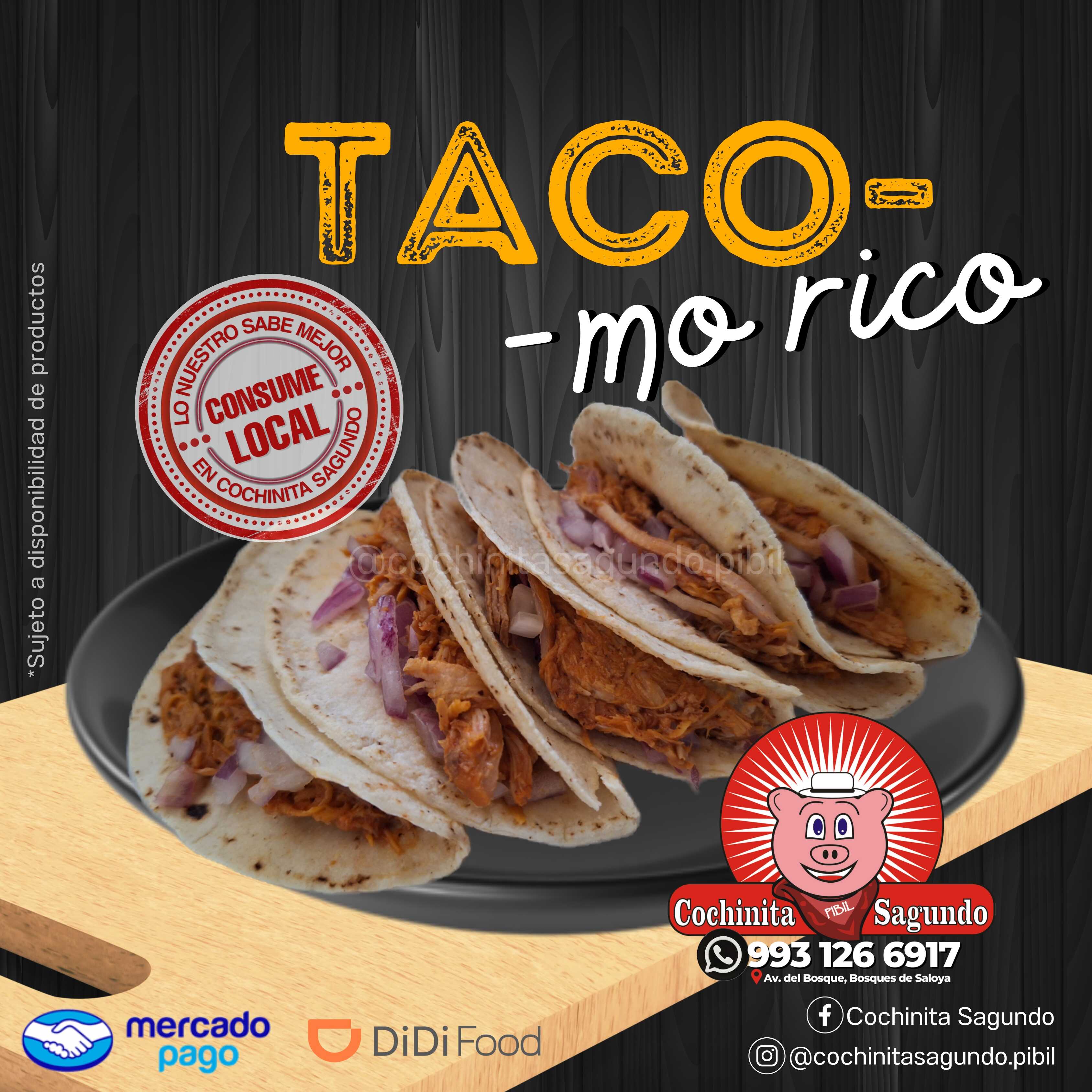 TACO DE COCHINITA PIBIL