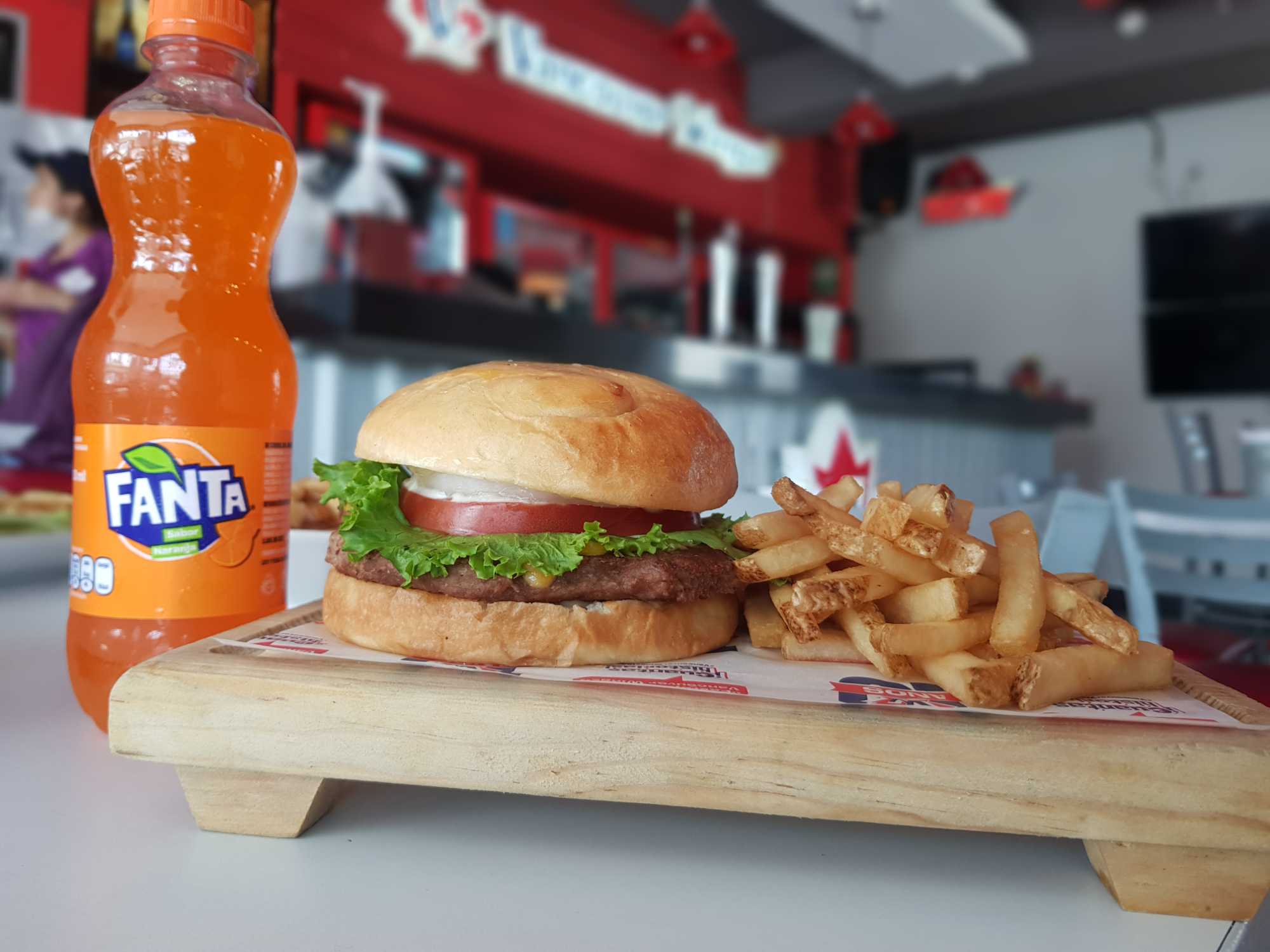 Combo Hamburguesa de Res