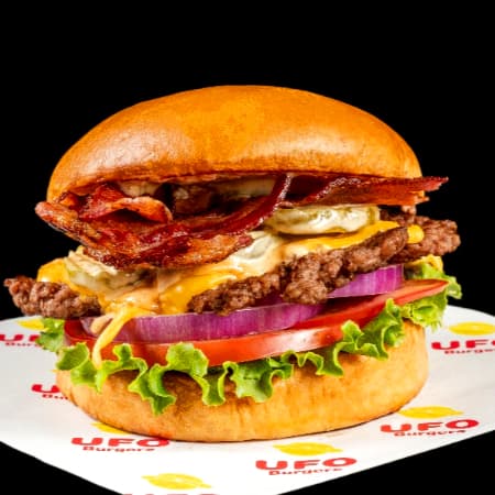 Smash Doble con Bacon