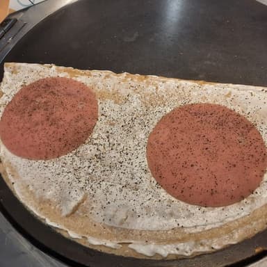 Crepa de Filadelfia con Jamón