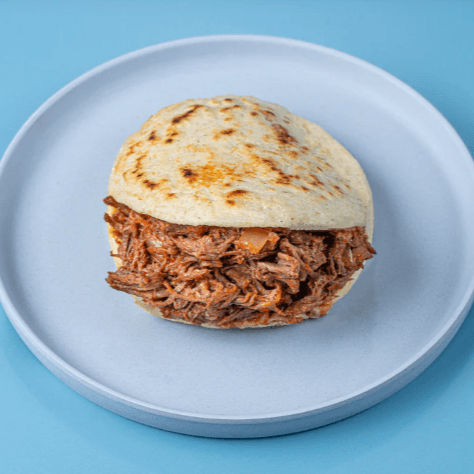 Arepa de Carne Mechada