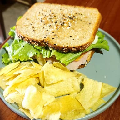 Sándwich de Jamón "Pechuga de Pavo"