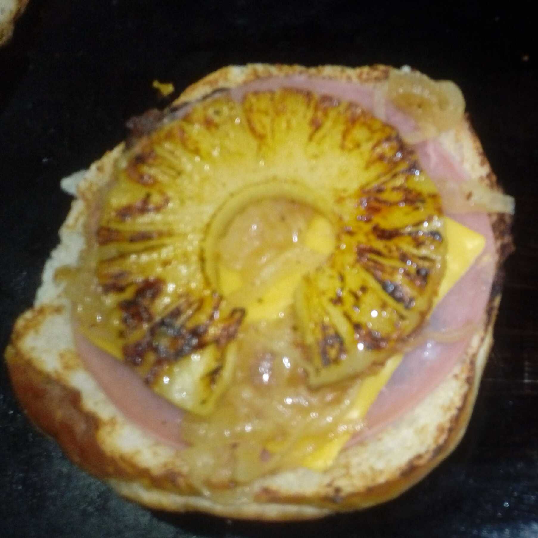 HAMBURGUESA HAWAIANA