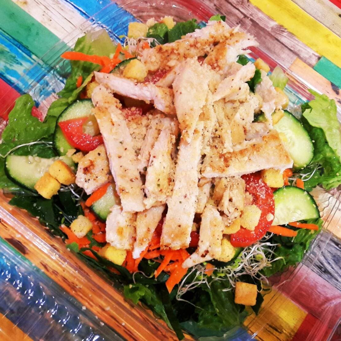 Ensalada Pechuga a la Plancha