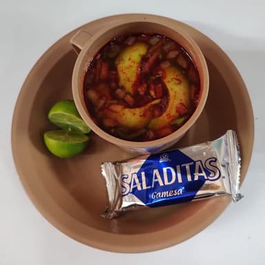 Consomé de Camarón