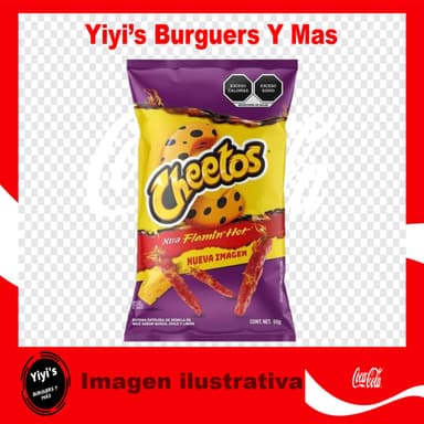 Sabritas Cheetos 55g (sabores a Disponibilidad)