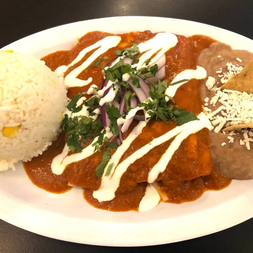 Enchiladas Rojas