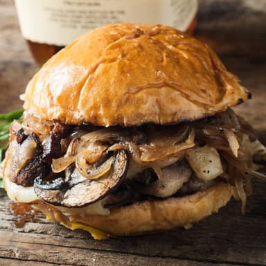 Hamburguesa Especial Champiñon