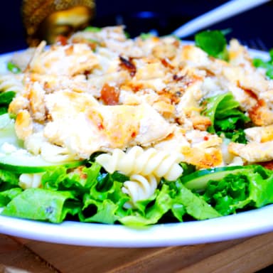 Ensalada Cesar con Pollo ala plancha