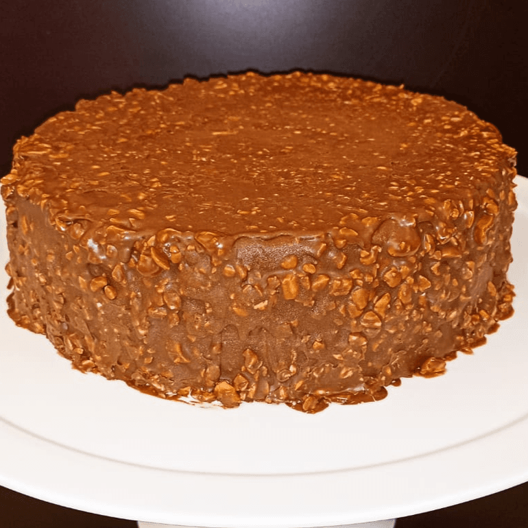 Snow Cake Grande Magno de Chocolate Crujiente