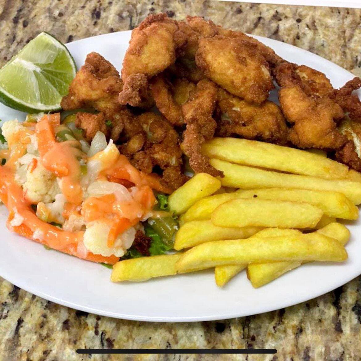 Fajitas de Pollo Empanizado