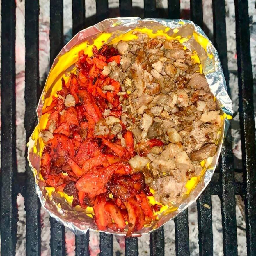 Papa Asada Mixta