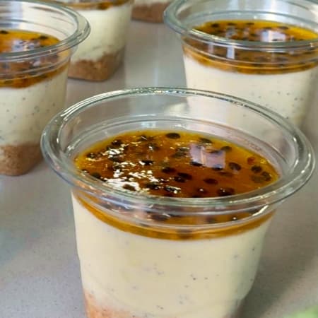 CHEESECAKE DE MARACUYA