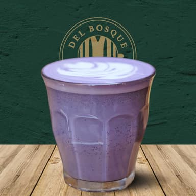 Taro Latte Caliente
