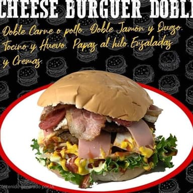 Hamburguesa Doble