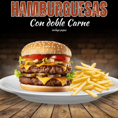 Hamburguesa DobleCarne
