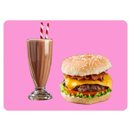 Combo Malteada y Tocino