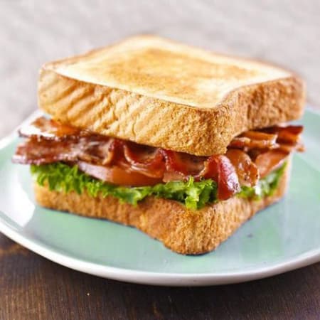 sandwich salchicha de pavo