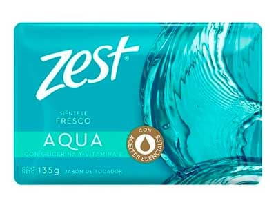 JABON ZEST AQUA 135 G