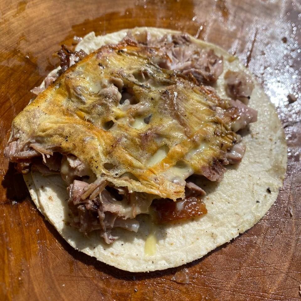 Taco con Queso