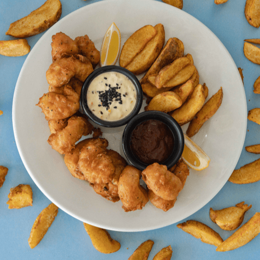 Orden Shrimp y Chips