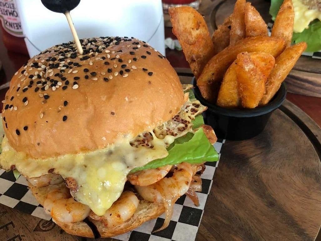 Hamburguesa Hawaiana