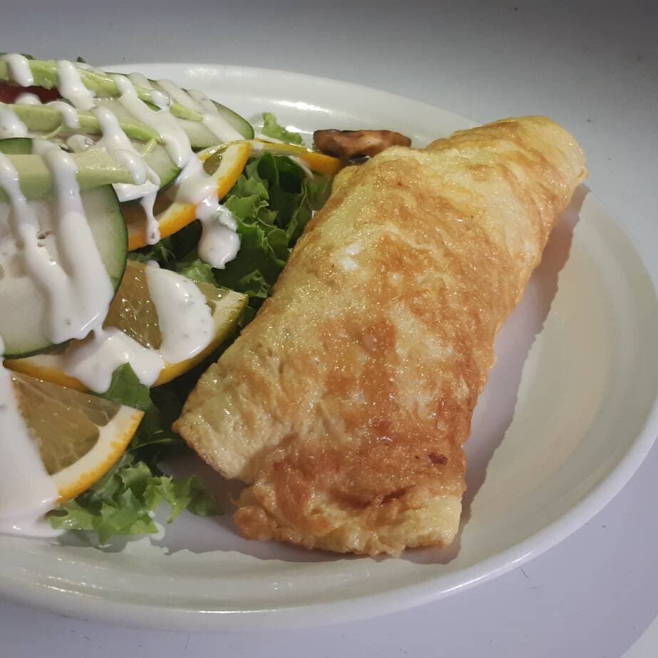 Omelette de Espinacas